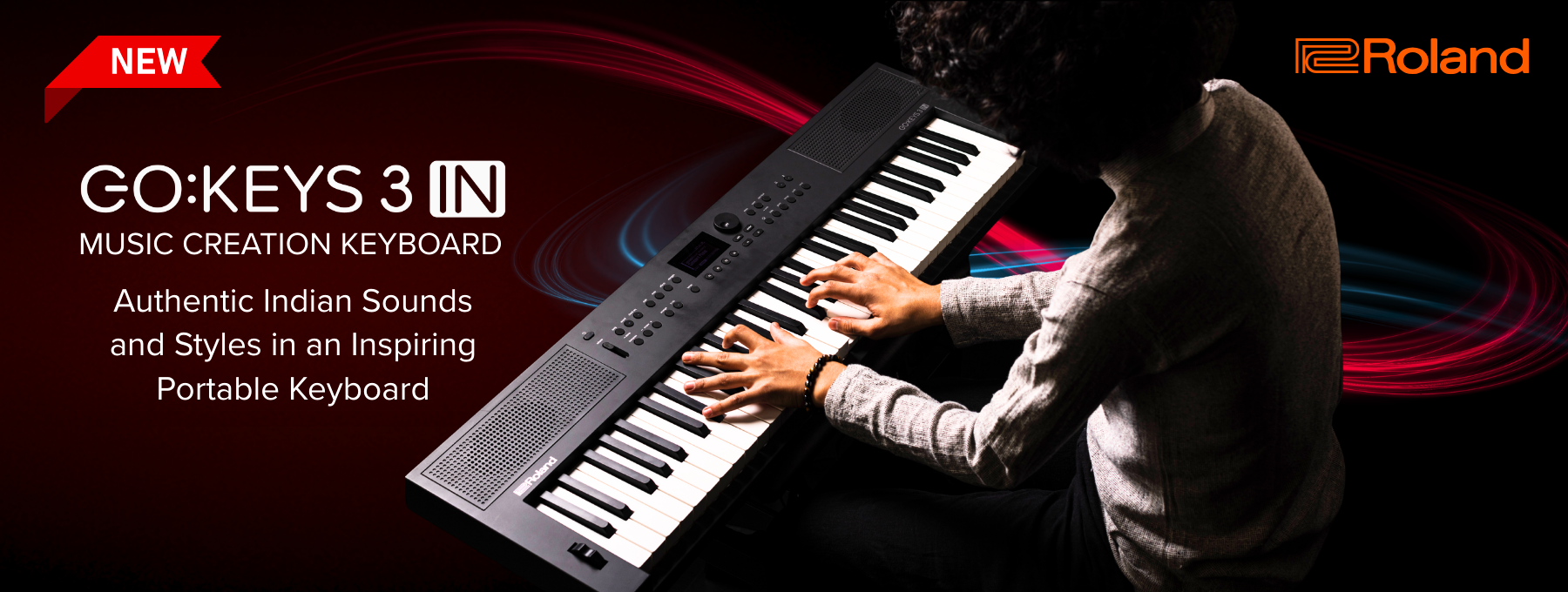Roland GO:KEYS 3 IN Music Creation Keyboard