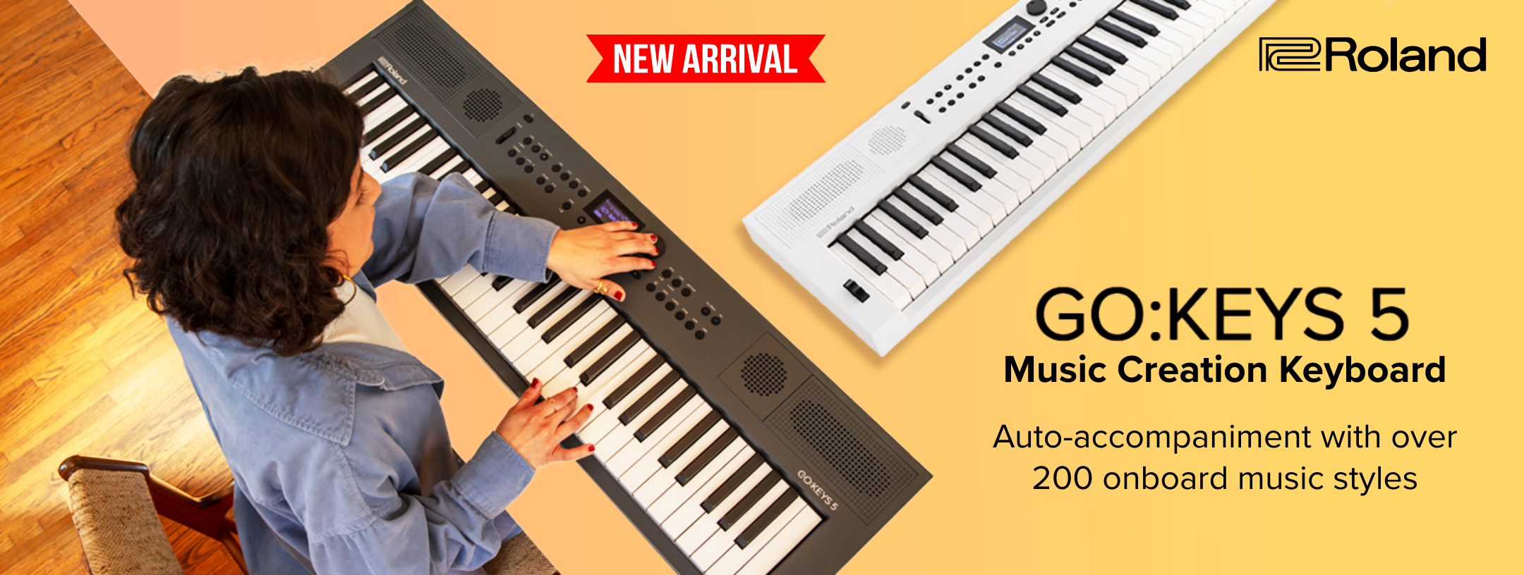 Roland GO:KEYS 5 Music Creation Keyboard